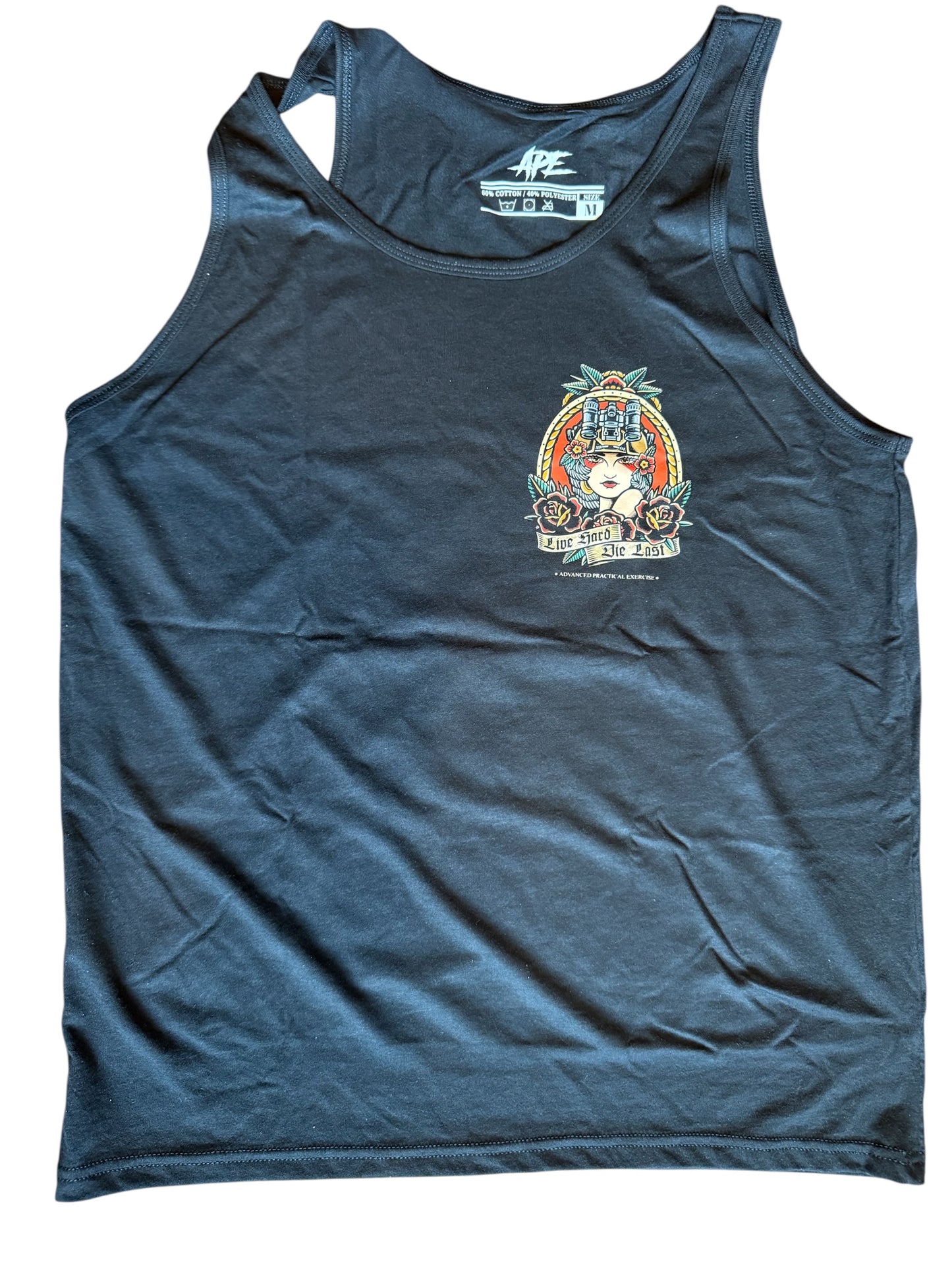 Live Hard Die Last Tank